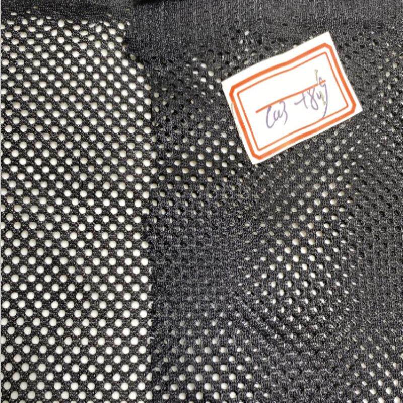 现货供应 涤纶圆孔网眼布C003 箱包运动服校服里布网布