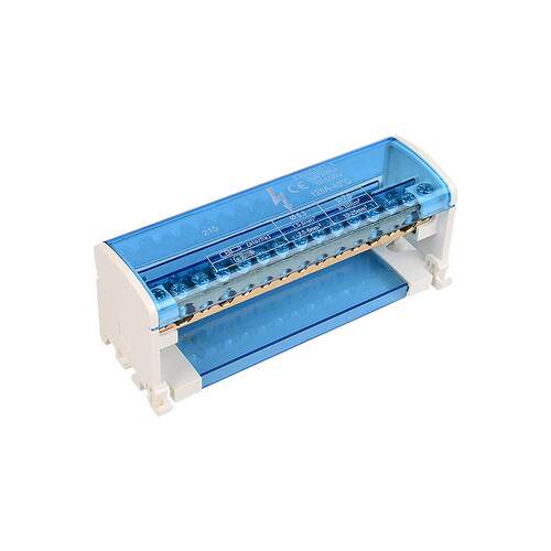 UK215纯铜1进多出接线端子排二级单相式电缆分线盒铜件连接器接头