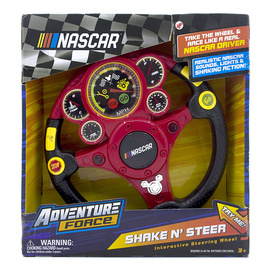 NASCAR纳斯卡儿童动作感应震动声光方向盘玩具仿真驾驶模拟开汽车
