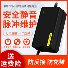 适用于倍特电动车电瓶通用充电器 4812AHV60V72V64V20AH30A40AH