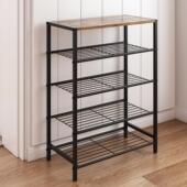 柜出租房用 架入户门收纳鞋 宿舍鞋 架子家用门口多层小窄铁艺简易鞋