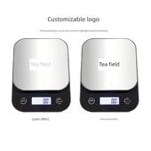 精密家庭厨房迷你数字秤小食品烘焙克重量秤5公斤测量3公斤小平台