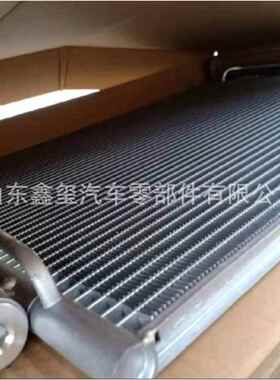 冷凝器DZ15221845033陕汽德龙新M3000 风扇叶护风圈 水箱 中冷