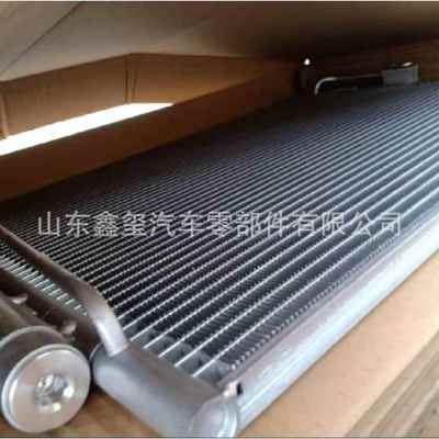 冷凝器DZ15221845033陕汽德龙新M3000 风扇叶护风圈 水箱 中冷