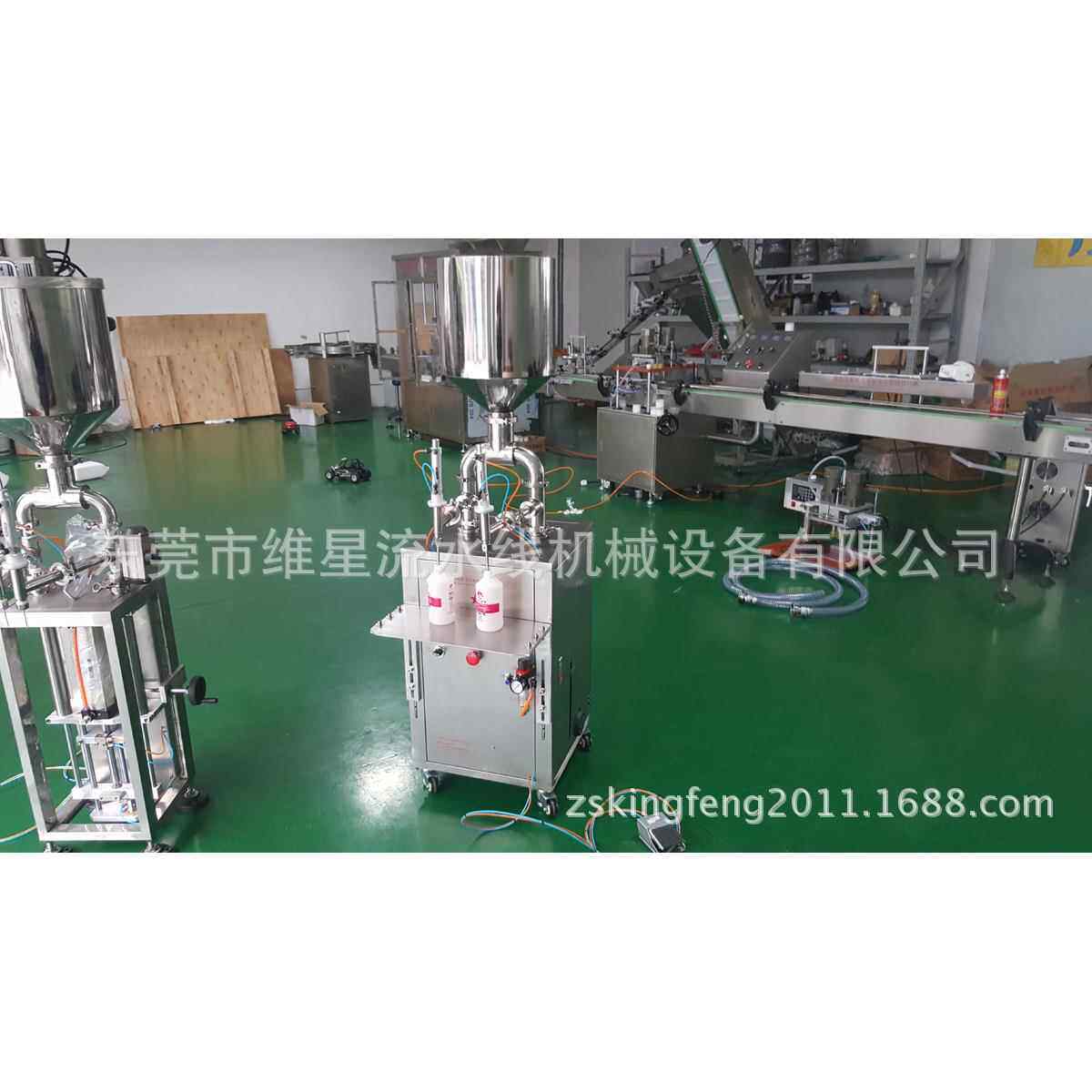 膏体灌装机半自动立式化妆品双头灌装机蜂蜜面膜霜露水灌装机