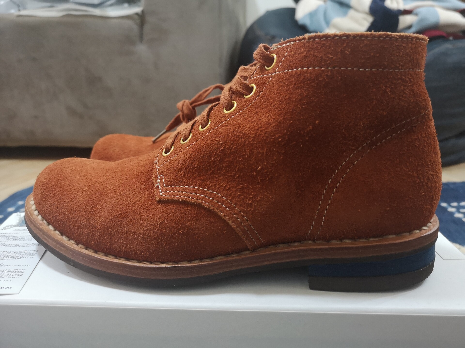 VISVIM 16SS BRIGADIER BOOTS — detail