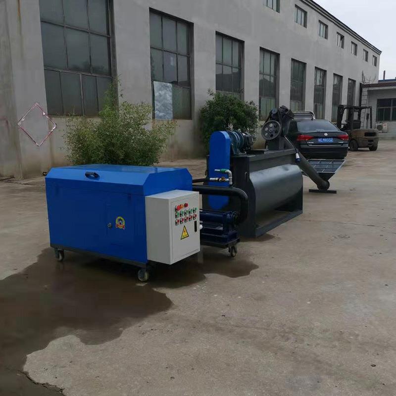 大型水泥发泡机楼顶保温地暖垫层水泥发泡机设备直销
