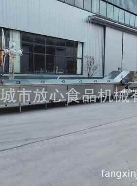 线巴氏杀YME菌机流水米线 加热巴流氏杀菌设备 蒸煮漂烫冷电却机