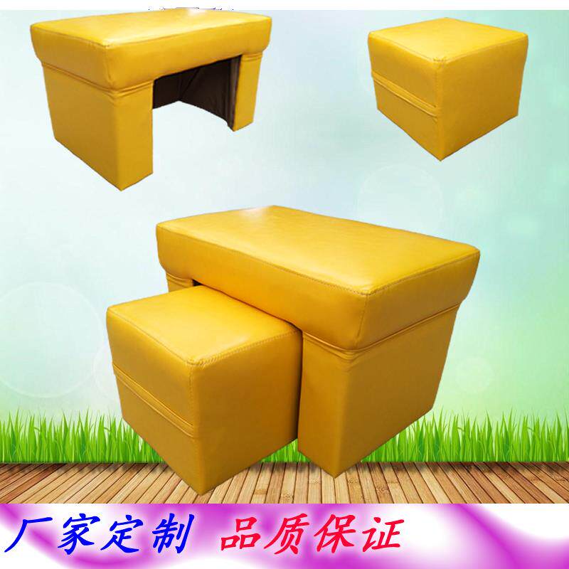 美甲新款美睫美容凳技师修大小凳子母凳足疗足浴沙发脚凳厂家直销