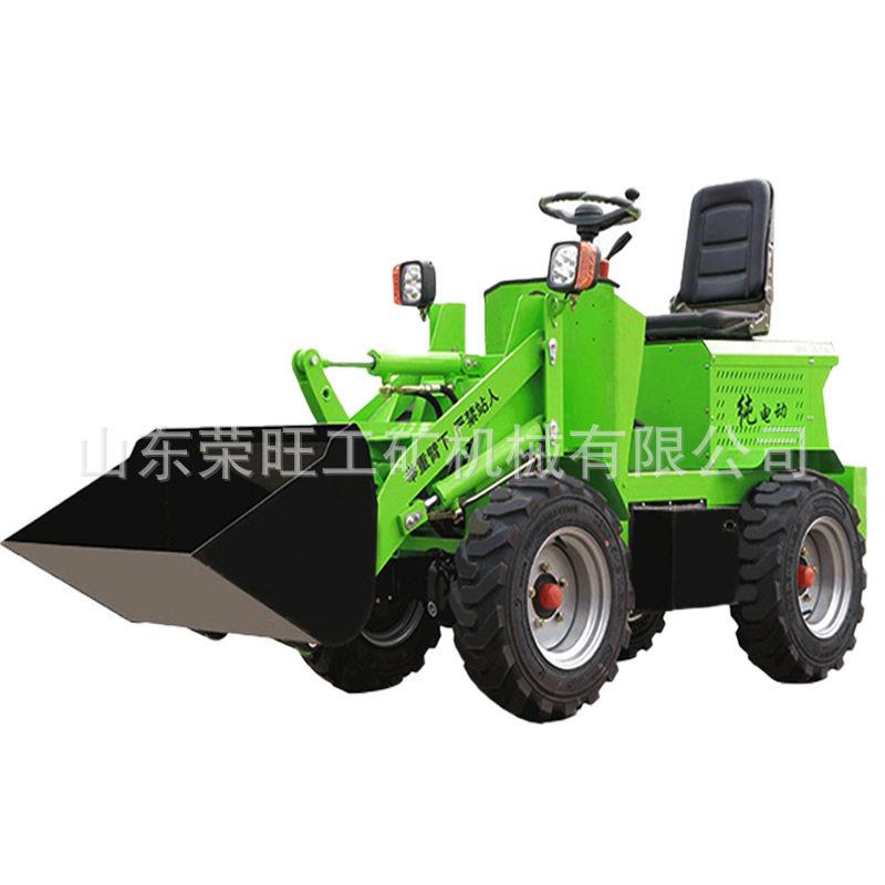 柴油小型铲车农用养殖场小铲车建筑工地小型装载机电动四驱推土机