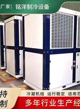 冷库式制制冷机组低温全封闭机式冷冻冷箱藏组冷风冷箱式冷凝QSI