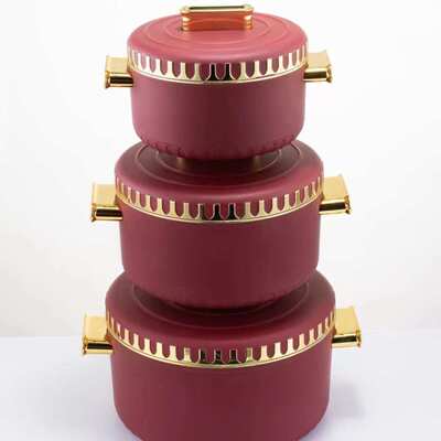 非洲container便当金花 保温外贸保food盒边warmer热销双层 3pcs