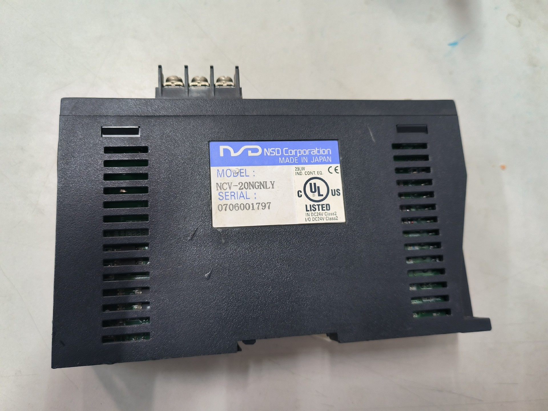 原装日本进口NSD 编码器控制器NCV-20NGNLY ，基