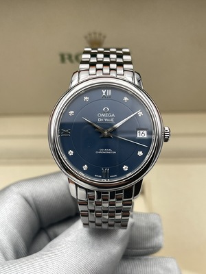 [9.8新]欧米茄碟飞手表女款33mm自动机械女表424.10.33.20.53.001