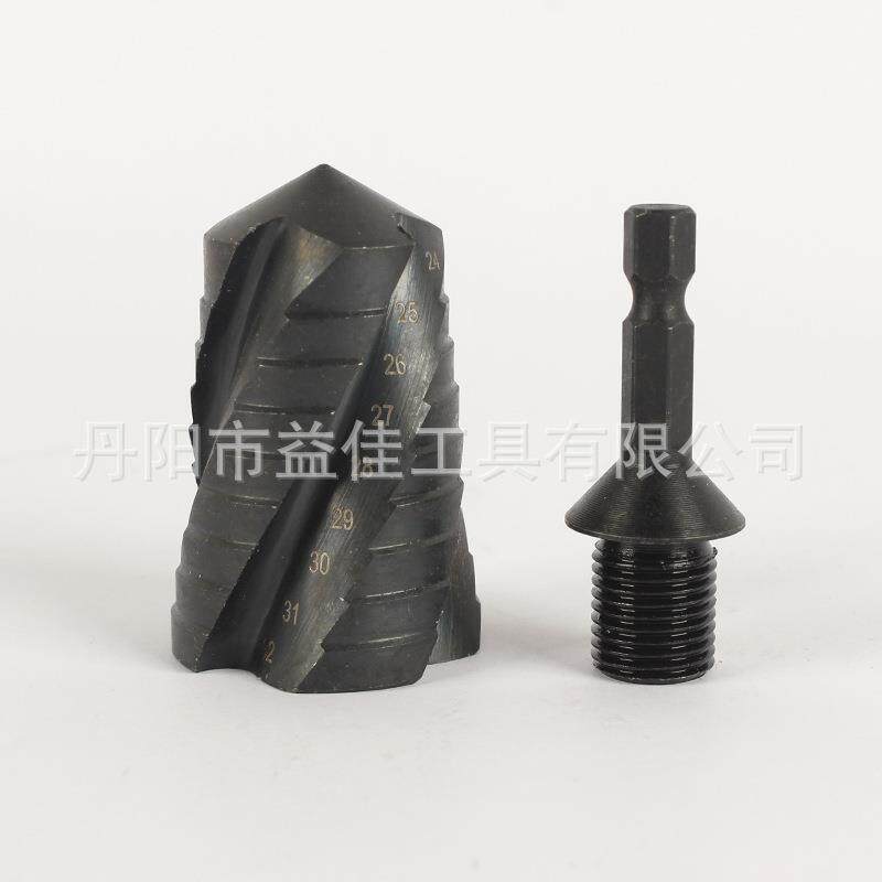 高硬度新款分体宝塔钻头 四刃塔型开孔器 金属不锈钢扩孔专用钻头