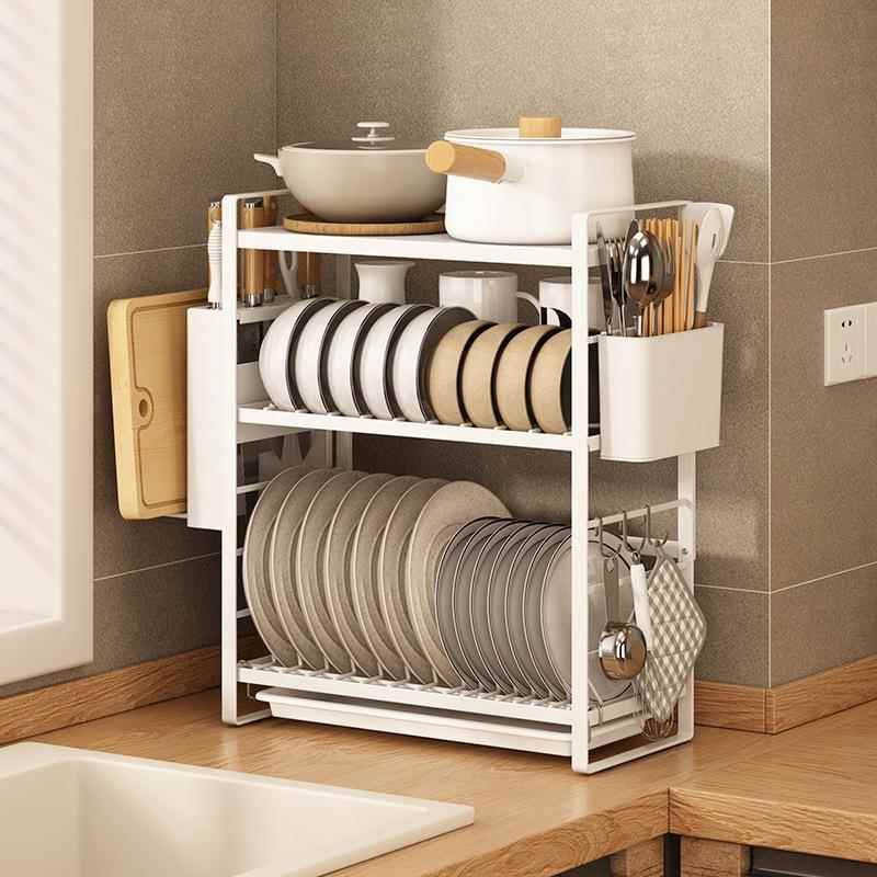 碗碟收纳架窄水槽沥水架小型放碗架碗筷沥水水池洗碗池厨房置物架