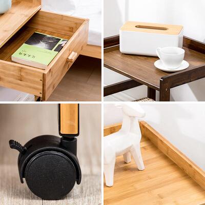 床头柜沙边几可纳移动置物床边卧室简约CTG组合发现代小架柜子储