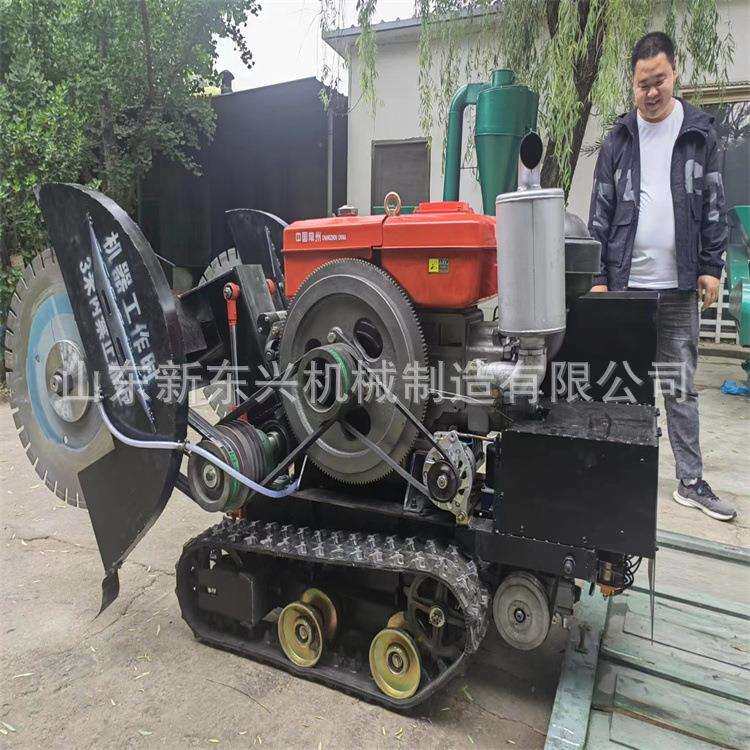 马路切割机混凝土水泥路面切缝割缝机大型柴油公路刻纹切路机