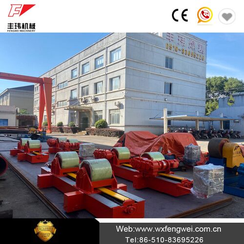 滚轮架厂家供应焊接设备10T丝杆可调式滚轮架自调滚轮架