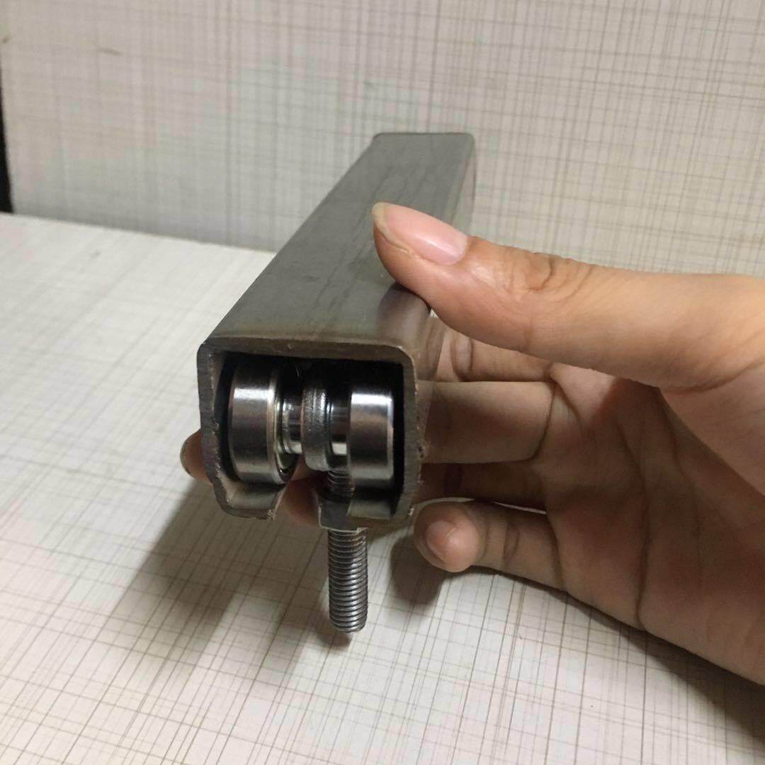 c型钢型材不锈钢槽钢c型钢导轨c型钢曹钢材槽钢轨道滑轮门轮#