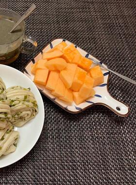 7YX批发大尺寸餐桌垫PVC餐垫西餐垫隔热垫桌布茶席可水洗拍照背景