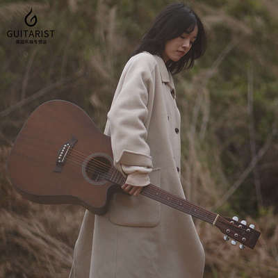 guitarist单板吉他初学者男生女生专用民谣吉他正品入门木吉他