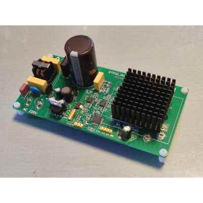 FOC弦波无刷开发板 风机 水泵 驱动板 stm32 M0 永磁同步PMSM高压