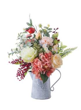 设计梧桐细雨梦初醒手札仿真花家居装饰花手捧花束墙饰CF01482