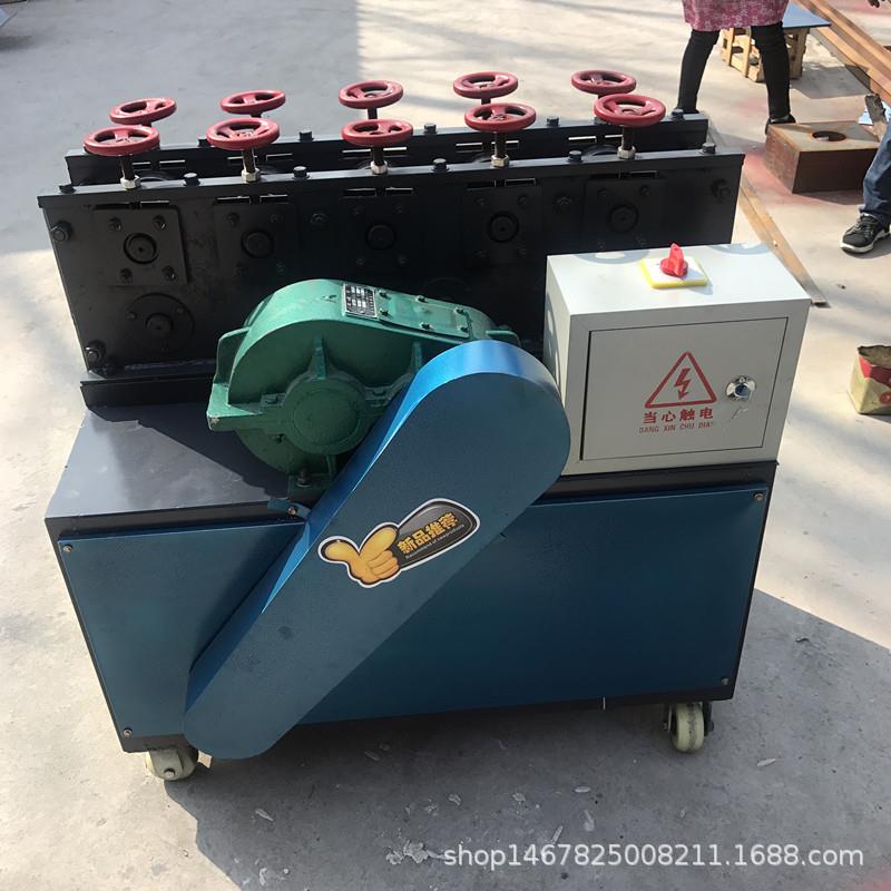 热销大棚管钢管调直机可定制不同直径钢管调直机除锈刷漆一体机
