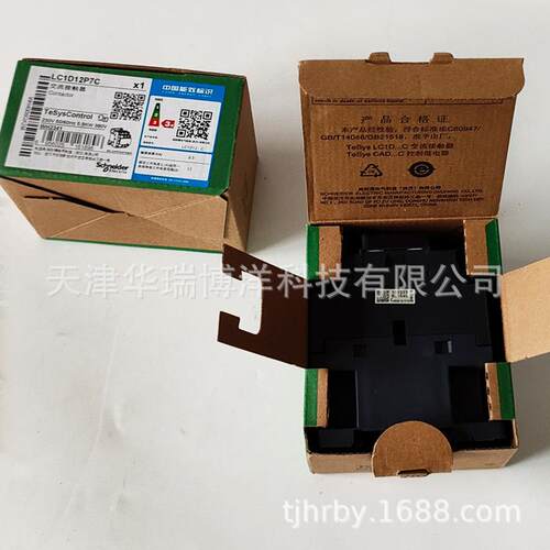 LC1D交流接触器12A线圈电压230VAC三极LC1D12P7C交流接触器