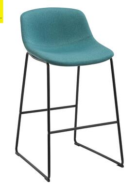 虎一办公家具公共区域洽谈前台会客接待咖啡馆餐厅休闲吧台高脚椅