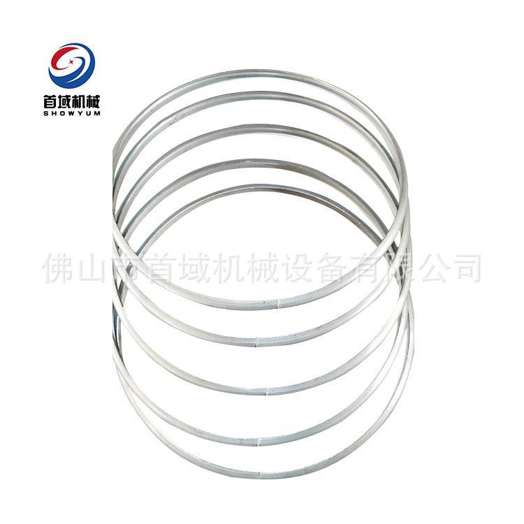 厂家直供法兰桶箍机卡簧成型机数控铜管铜线打圈机扁铁钢带卷圆机