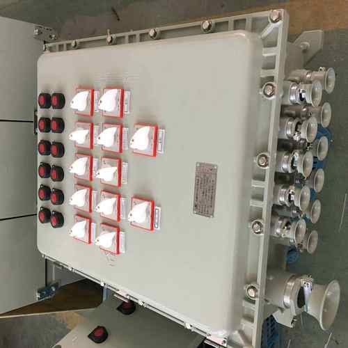 钢板防爆柜 落地立式柜 成套定 制防爆柜体  浙江厂家腾达