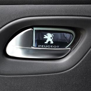 308 5008 408标志2008 4008 508内门碗把手荧光贴纸 3008 标致301