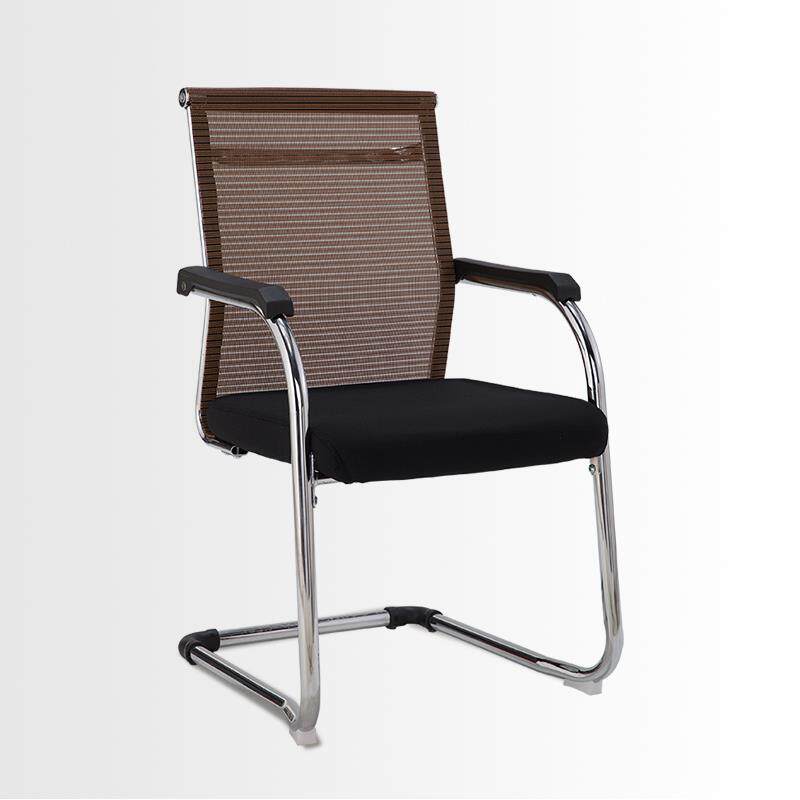 新款办公椅电脑家用皮椅弓形椅生椅简约会议椅学将椅人体工学椅麻