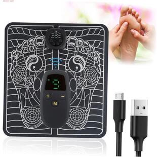 Foot Massager Pad Electric EMS Feet Muscle Stimulator Tens A