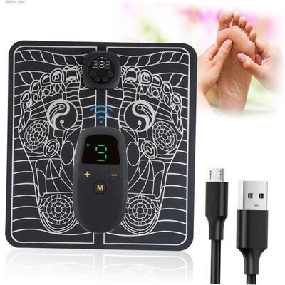 Foot Massager Pad Electric EMS Feet Muscle Stimulator Tens A