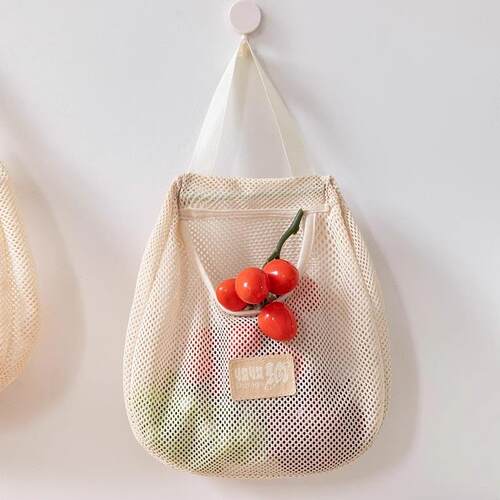 Multifunctional Fruit and Vegetable Storage Hanging Bag for