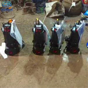 昊博水泵 100WQ100-15-7.5型立式无堵塞污水泵 WQ防爆潜水泵