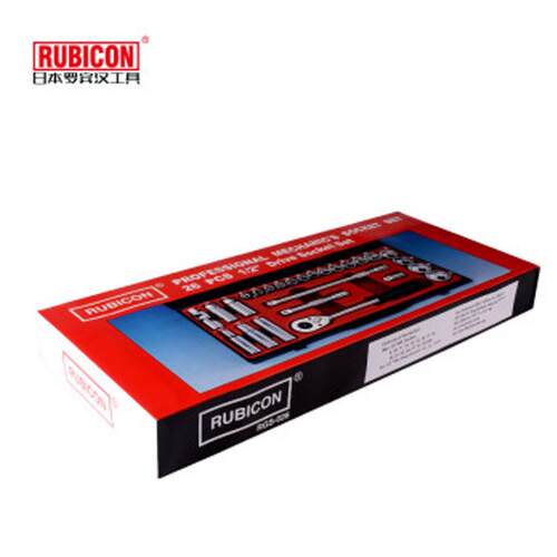 罗宾汉(RUBICON) 原装进口 26件套筒套装1/2 RGS-026
