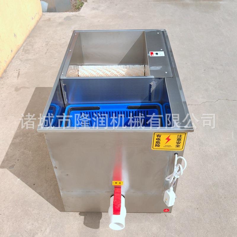 隆润机械小龙虾清洗机 商用小型洗虾机 毛刷清洗机深度清洁无损伤