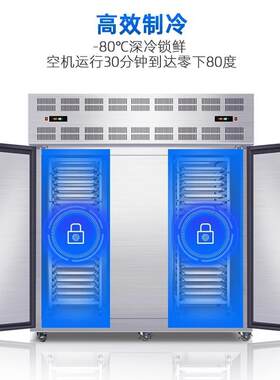 低团温冷冻急冻冰箱分体冻速外置959机组速机冻柜急冻商用包子面