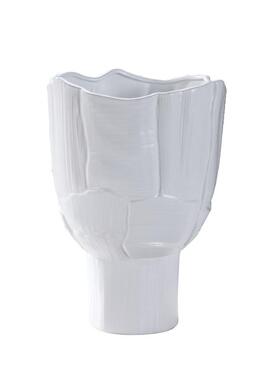 楼轻奢极黑白不规纹路陶瓷花器花瓶ONW简简约北欧软则装售饰品摆