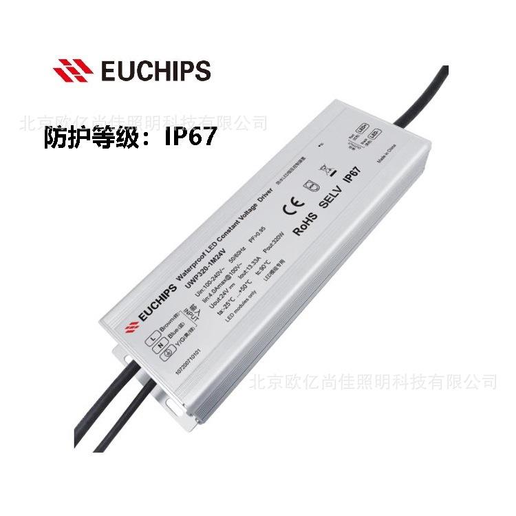 EUCHIPS欧切斯DALIUWP320D-1M24V320W24V灯带防水恒压调光驱动