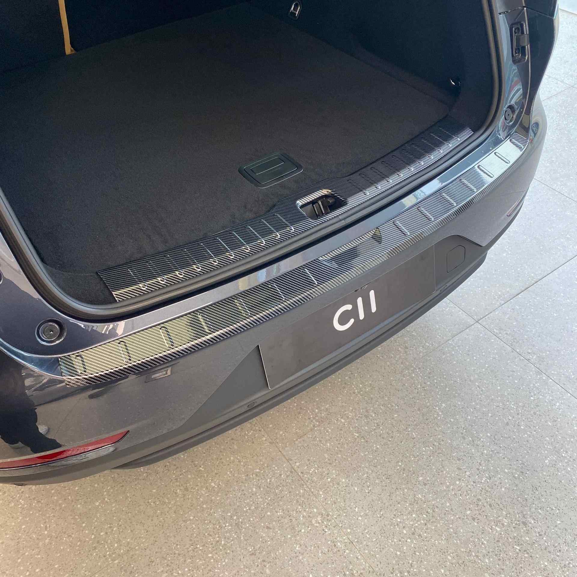 零跑C11CGn000001护1改装专用碳纤维迎宾踏板内门槛条踏板门槛0后