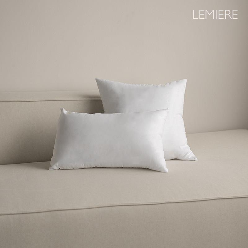 「LEMIERE」枕芯pp棉羽丝绒支撑可拆洗抱枕芯靠垫腰枕精梳磨毛面