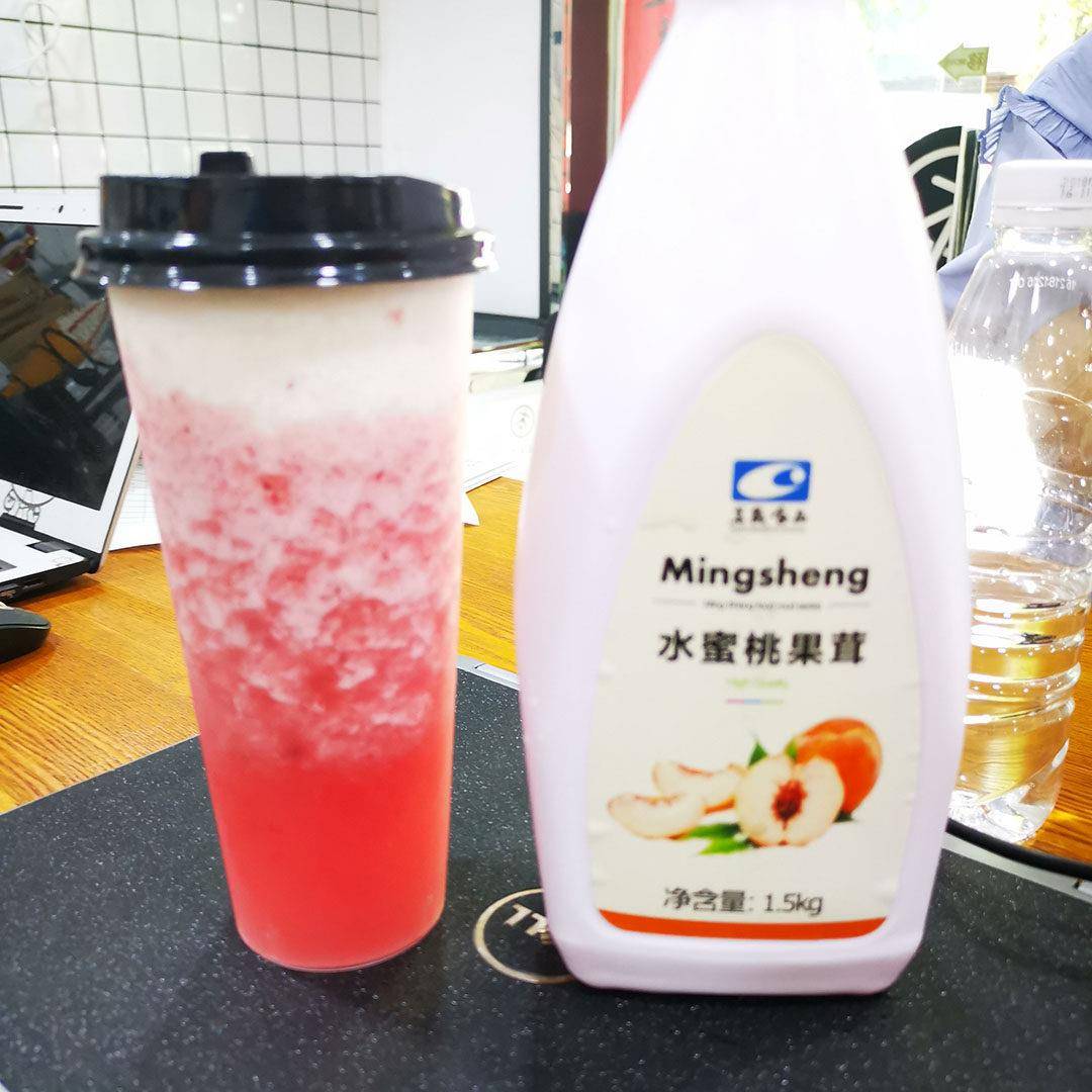 茗晟青桔红西柚百香葡萄等多口味果茸果味果汁饮料果酱奶茶店原料