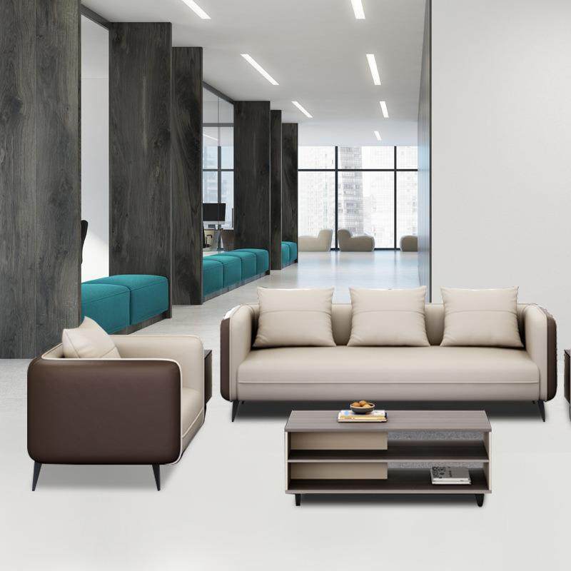 办沙发茶公几组商务会合客区接待酒店前区台大厅等候洽谈/沙发简