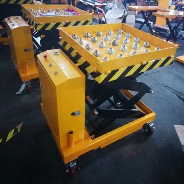 移动升降平台车 升降平台 液压升降模具卸货升降机升降式可移动