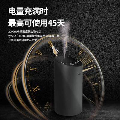 新款直销亚马逊跨境新款车载香薰机卧室空气扩香机创意扩香仪自动
